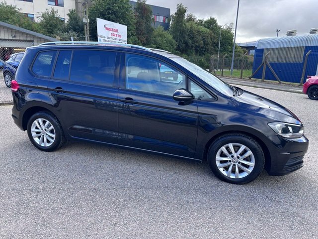 Volkswagen Touran 1.6 Tdi Se Family Mpv Euro 6 S Black #5