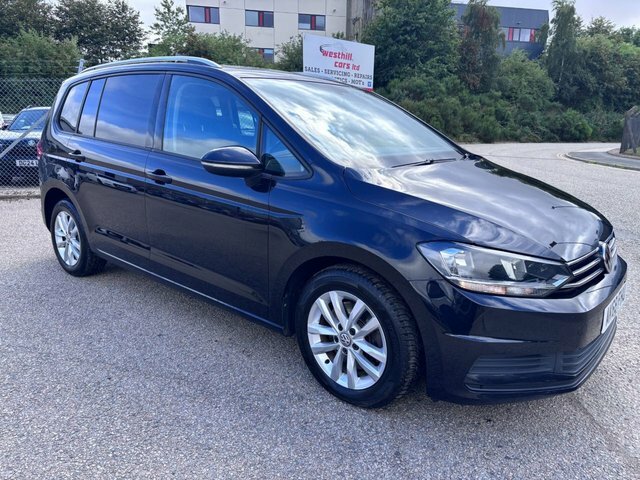 Volkswagen Touran 1.6 Tdi Se Family Mpv Euro 6 S Black #4