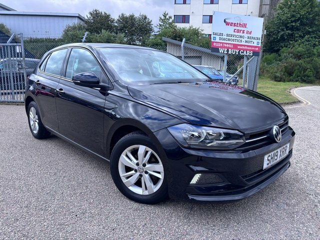 Volkswagen Polo 1.0 Evo Se Hatchback Euro 6 Ss Black #2