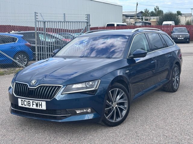 Skoda Superb 2.0 Tdi Laurin Klement Estate Dsg Eur Blue #2