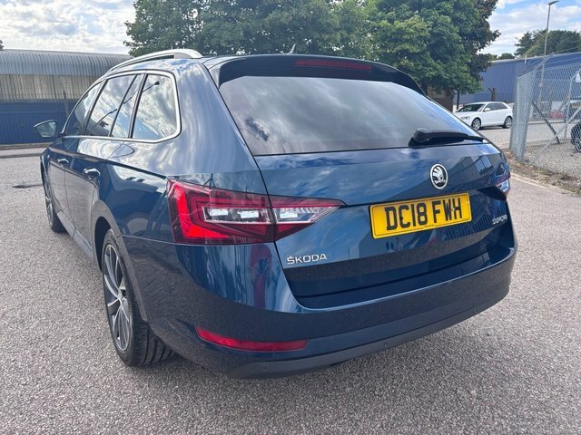 Skoda Superb 2.0 Tdi Laurin Klement Estate Dsg Eur Blue #6