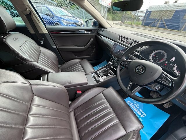 Skoda Superb 2.0 Tdi Laurin Klement Estate Dsg Eur Blue #3