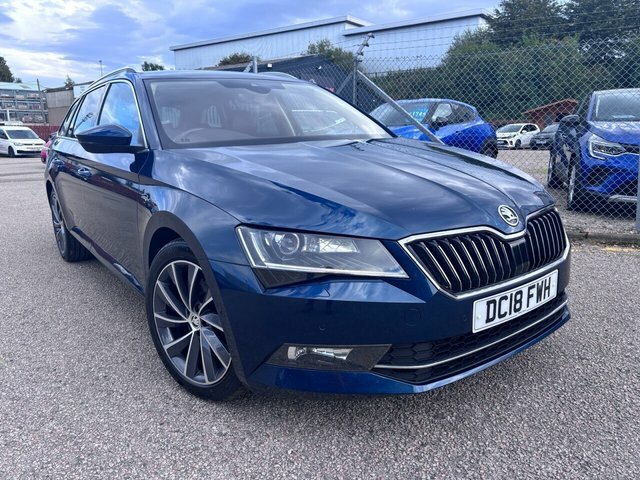 Skoda Superb 2.0 Tdi Laurin Klement Estate Dsg Eur Blue #5