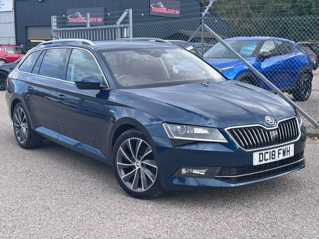 Skoda Superb 2.0 Tdi Laurin Klement Estate Dsg Eur Blue
