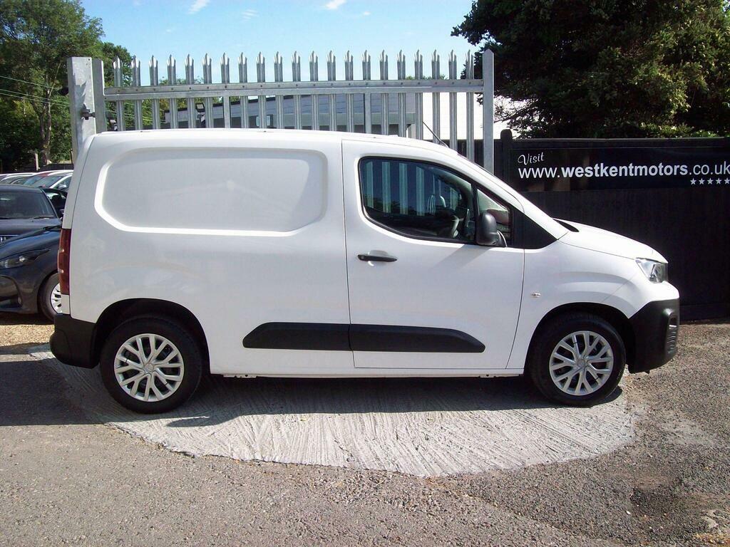 Peugeot Partner 1.5 Bluehdi 1000 Professional Standard Panel Van S White #2