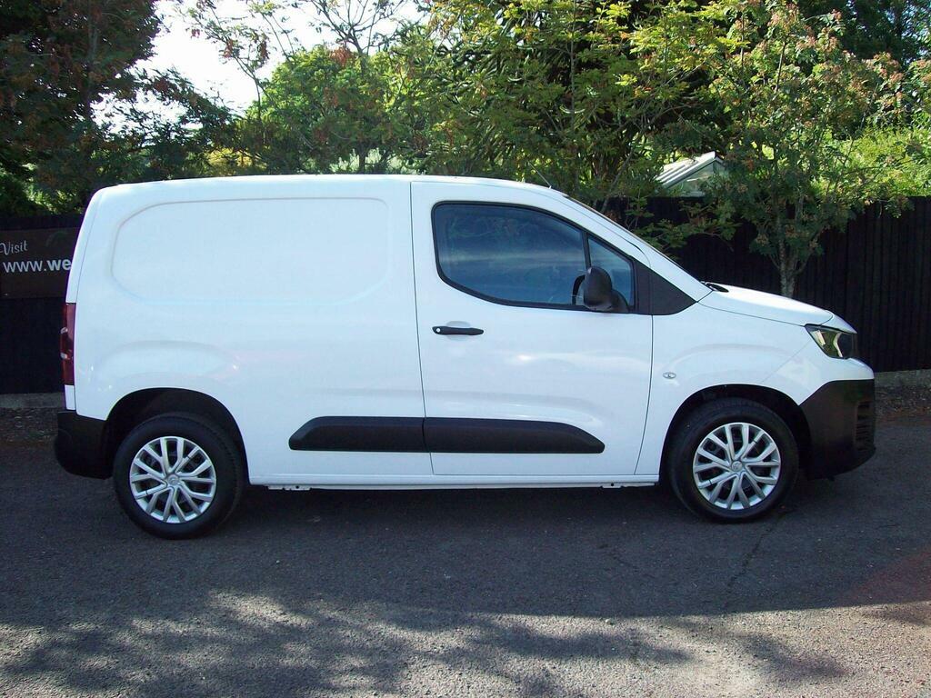 Peugeot Partner 1.5 Bluehdi 1000 Professional Standard Panel Van S White #6