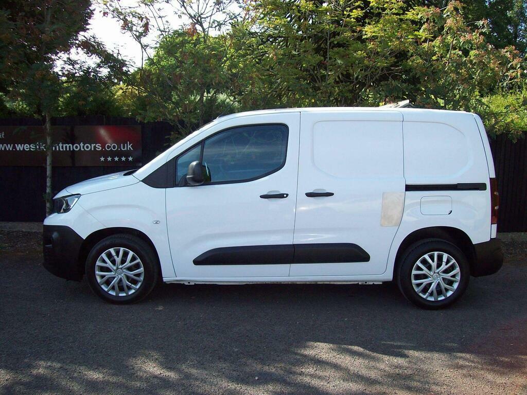 Peugeot Partner 1.5 Bluehdi 1000 Professional Standard Panel Van S White #3