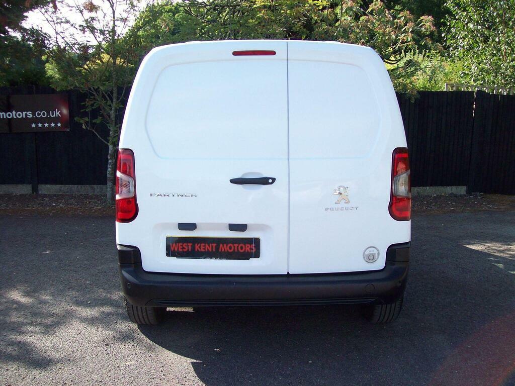 Peugeot Partner 1.5 Bluehdi 1000 Professional Standard Panel Van S White #5