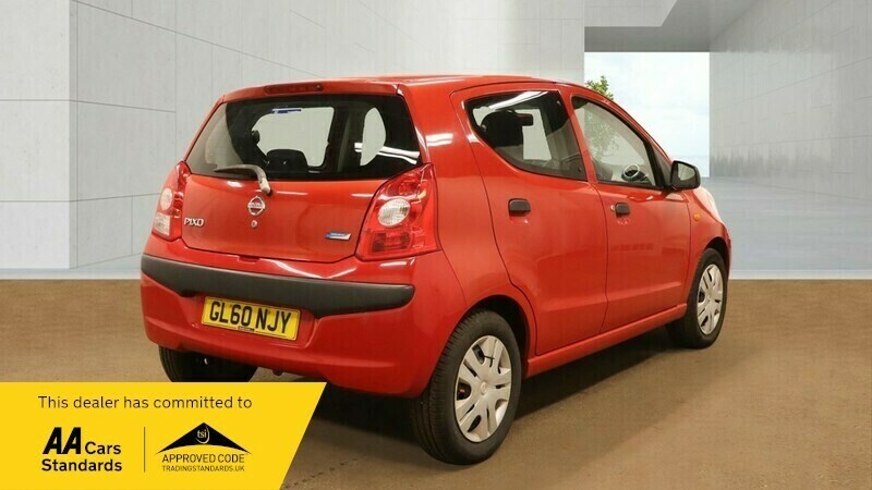 Nissan Pixo Visia Red #4
