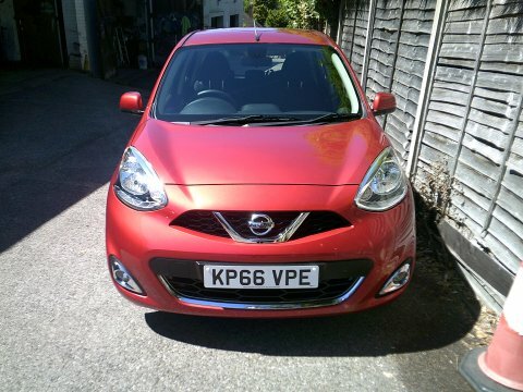 Nissan Micra 2016 66 Acenta Red #5