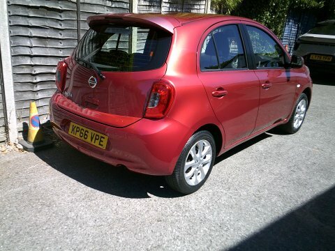 Nissan Micra 2016 66 Acenta Red #2