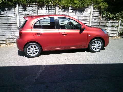 Nissan Micra 2016 66 Acenta Red #4