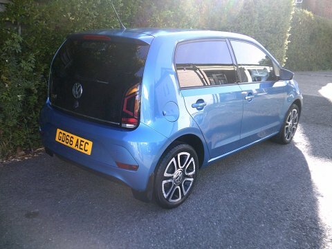Volkswagen Up 2016 66 High Blue #2