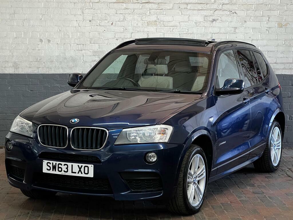 BMW X3 2.0 20D M Sport Xdrive Euro 5 S S Blue #4