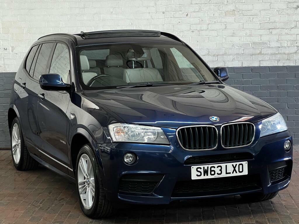 BMW X3 2.0 20D M Sport Xdrive Euro 5 S S Blue #3