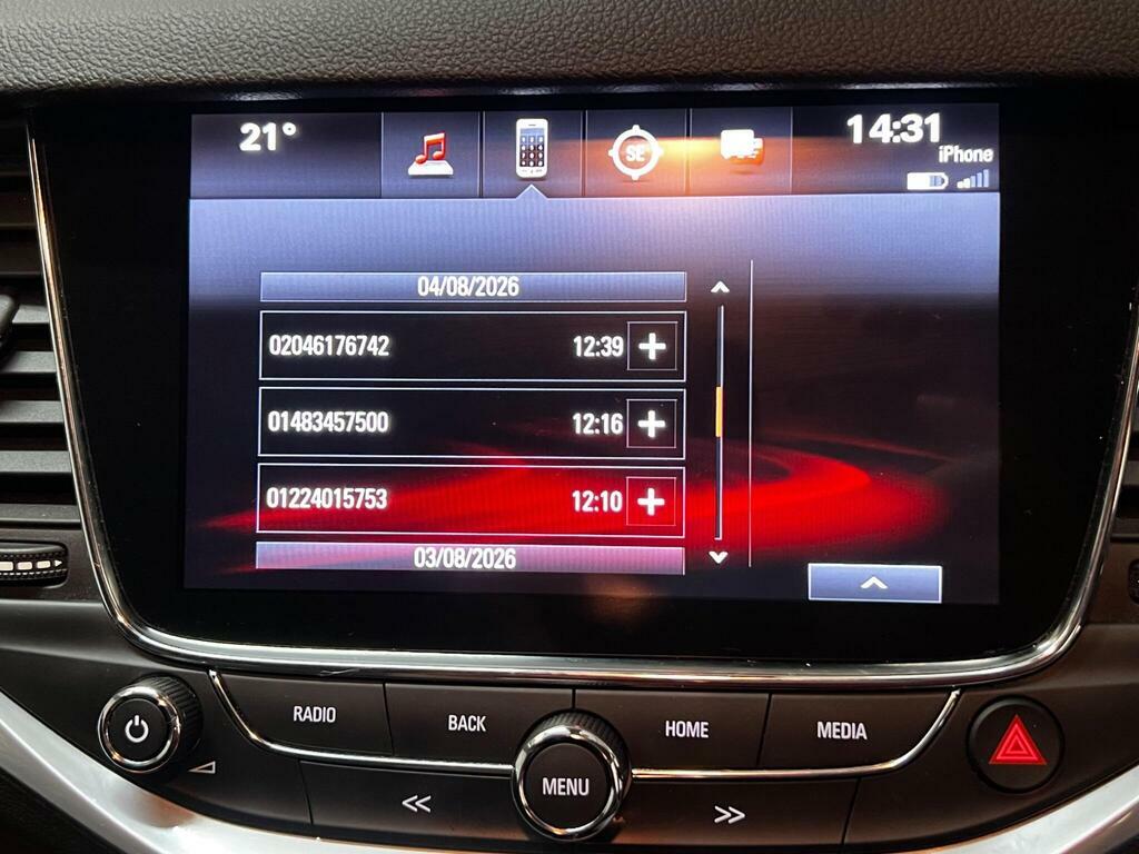 Vauxhall Astra 1.4I Turbo Elite Nav Hatchback Eur Red #31