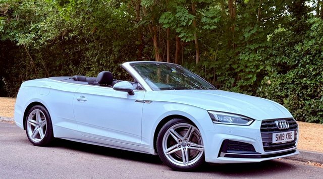 Audi A5 2.0 Tfsi 40 S SW19XRE White #2