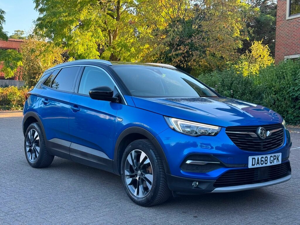 Vauxhall Grandland X 1.2 Turbo Sport Nav Euro 6 Ss Blue