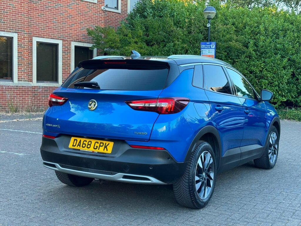 Vauxhall Grandland X 1.2 Turbo Sport Nav Euro 6 Ss Blue #3
