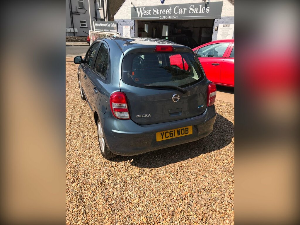 Nissan Micra 1.2 12V Acenta Euro 5 Grey #6