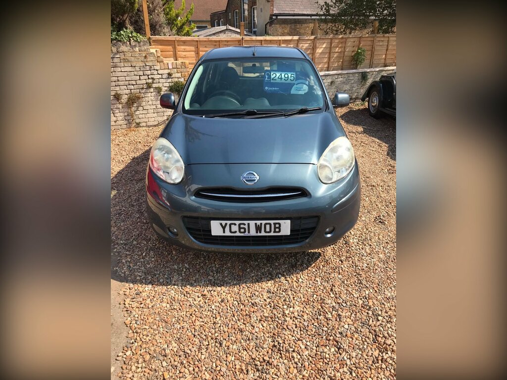 Nissan Micra 1.2 12V Acenta Euro 5 Grey #2