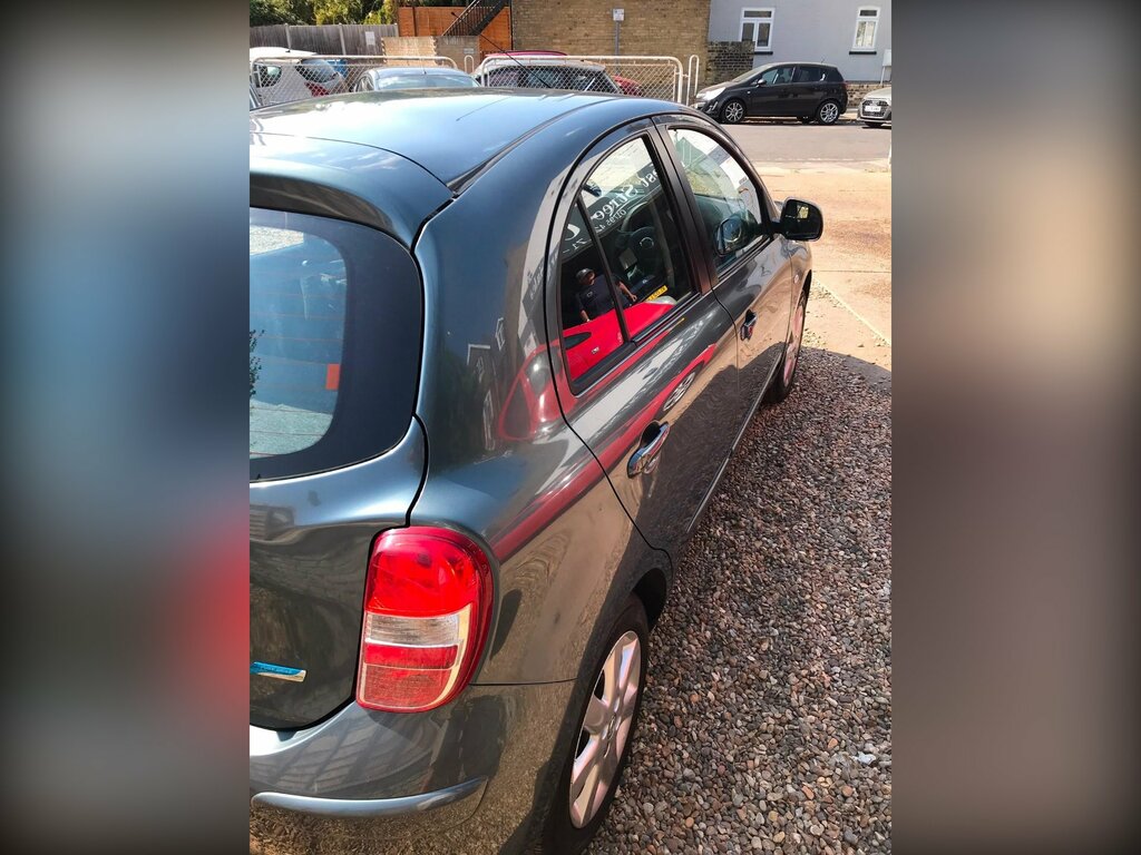 Nissan Micra 1.2 12V Acenta Euro 5 Grey #4