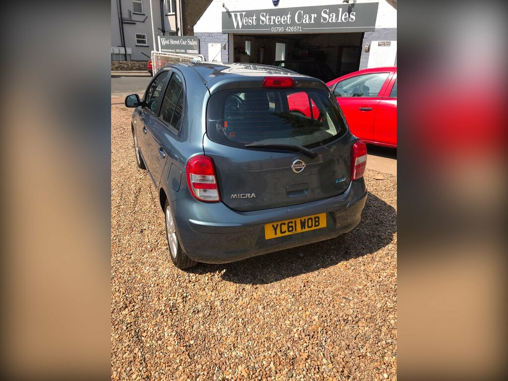 Nissan Micra 1.2 12V Acenta Euro 5 Grey #5