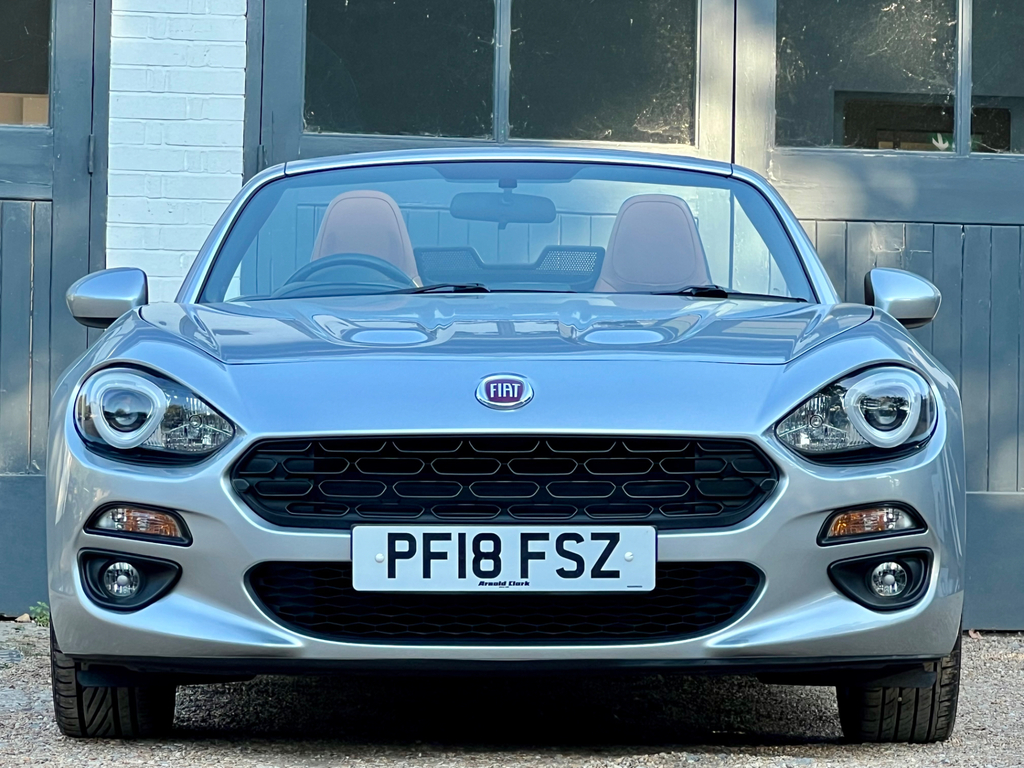 Fiat 124 Spider 1.4 Multiair Lusso Convertible Euro 6 Silver #4