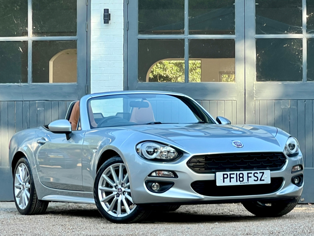Fiat 124 Spider 1.4 Multiair Lusso Convertible Euro 6 Silver #6