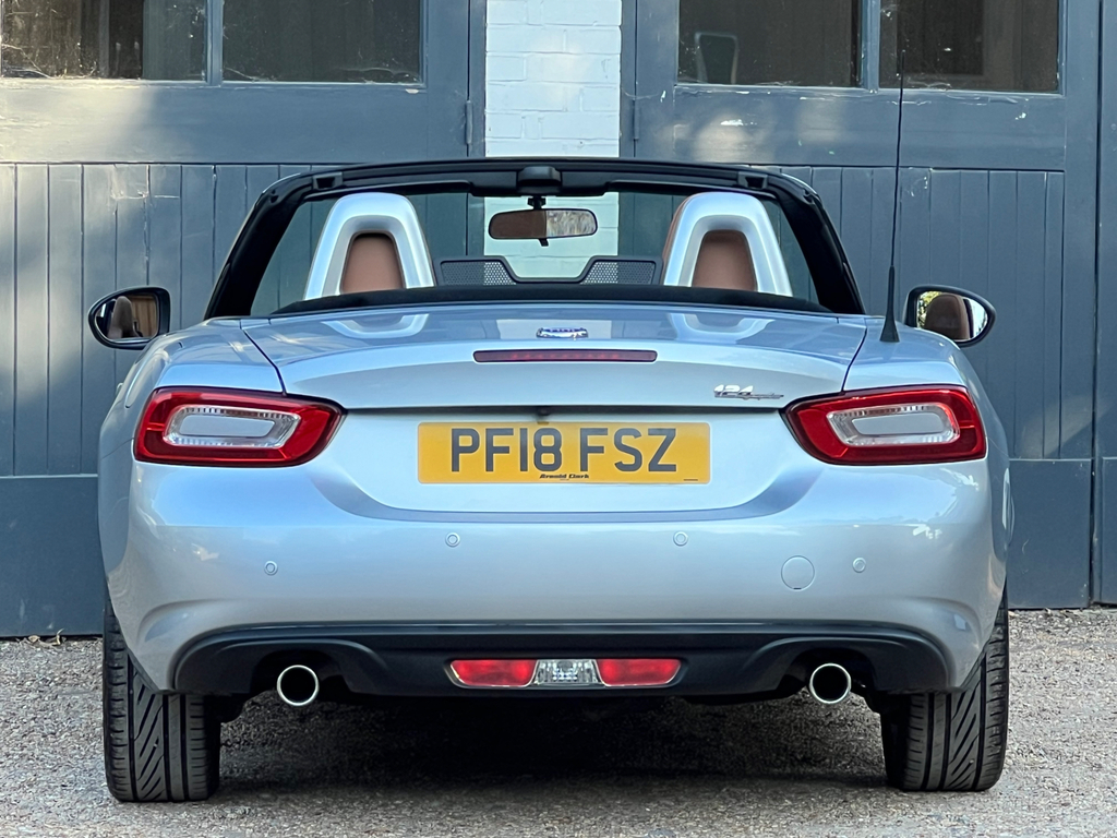 Fiat 124 Spider 1.4 Multiair Lusso Convertible Euro 6 Silver #3