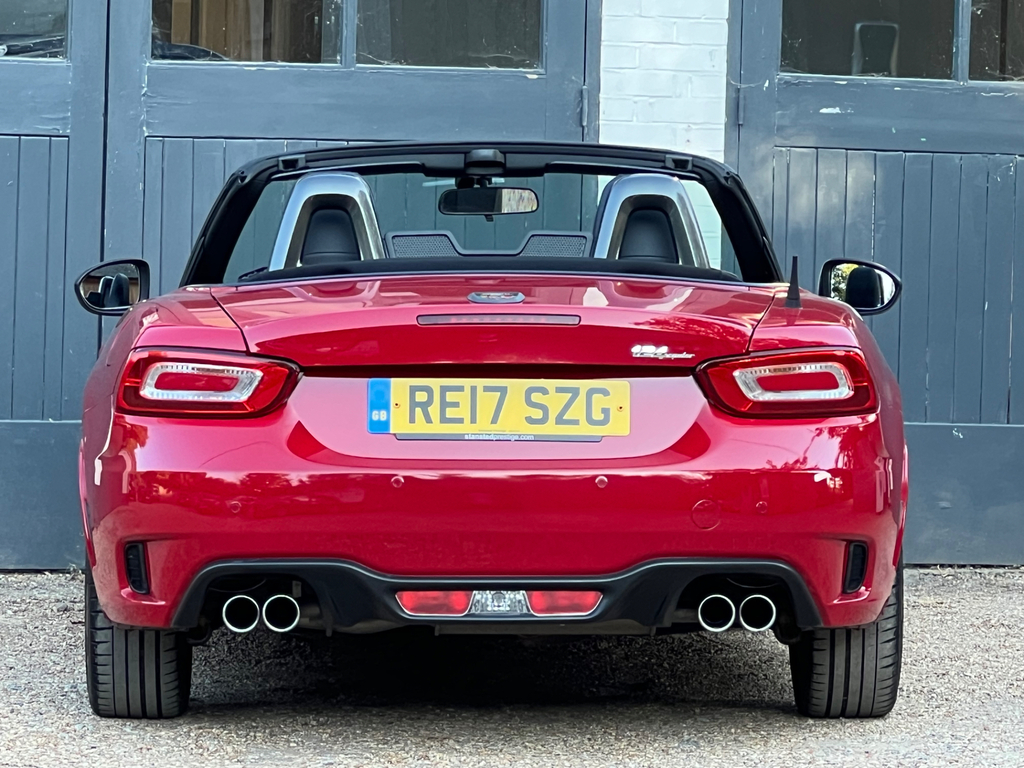 Abarth 124 Spider 1.4 Multiair Convertible Euro 6 Red #4