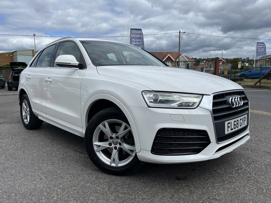 Audi Q3 Tfsi Sport White #2