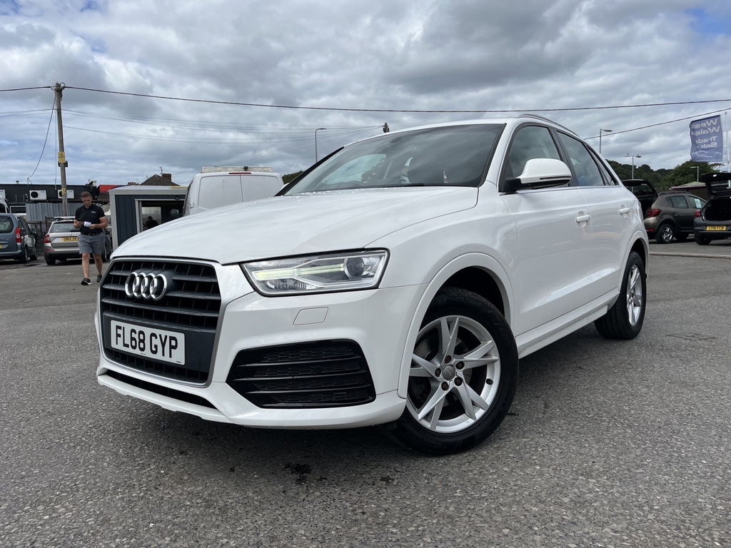 Audi Q3 Tfsi Sport White #6