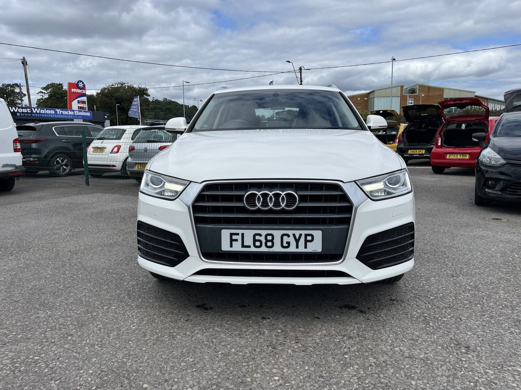 Audi Q3 Tfsi Sport White #5