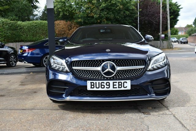 Mercedes-Benz C Class 1.5 C200 Mhev Amg Line Coupe G-tronic BU69EBC Blue #2