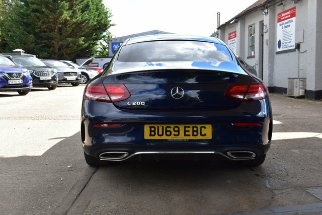 Mercedes-Benz C Class 1.5 C200 Mhev Amg Line Coupe G-tronic BU69EBC Blue #6