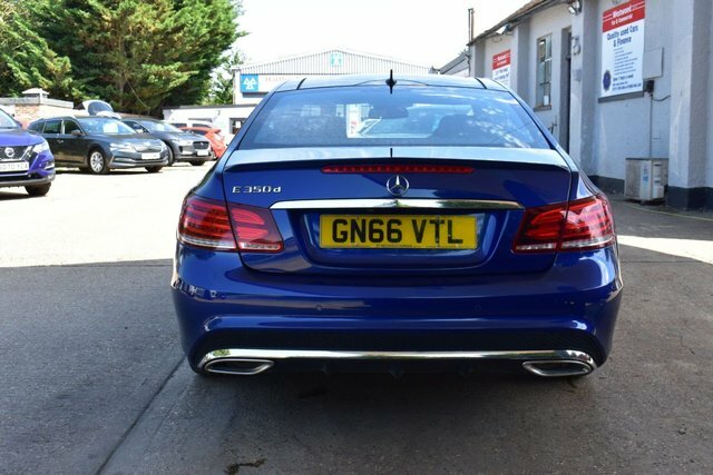 Mercedes-Benz E Class 3.0 E350d V6 Amg Line Edition Premium Coupe Blue #6