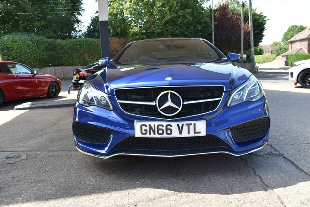 Mercedes-Benz E Class 3.0 E350d V6 Amg Line Edition Premium Coupe Blue #2