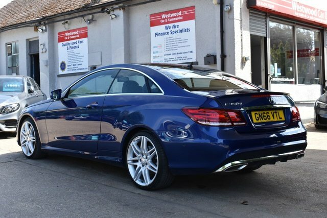 Mercedes-Benz E Class 3.0 E350d V6 Amg Line Edition Premium Coupe Blue #5