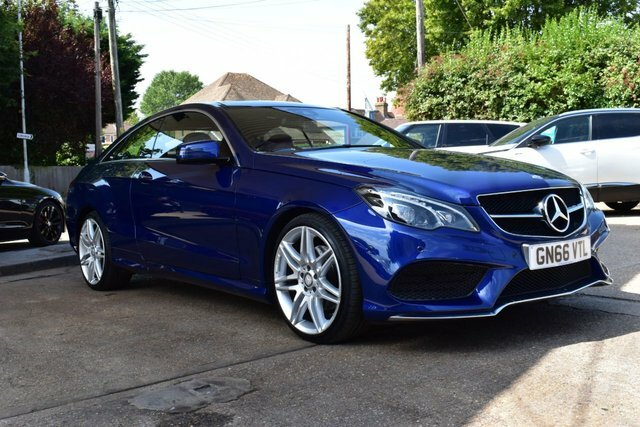 Mercedes-Benz E Class 3.0 E350d V6 Amg Line Edition Premium Coupe Blue