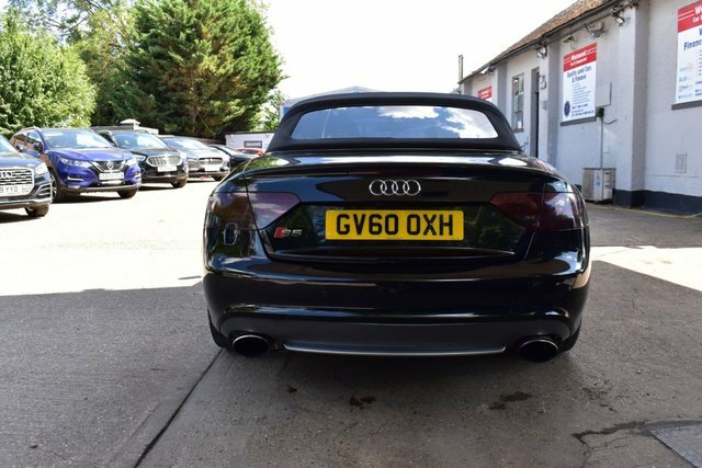 Audi S5 3.0 Tfsi V6 Cabriolet S Tronic Quattro Black #6