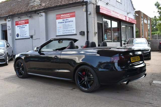 Audi S5 3.0 Tfsi V6 Cabriolet S Tronic Quattro Euro 5 Red #12