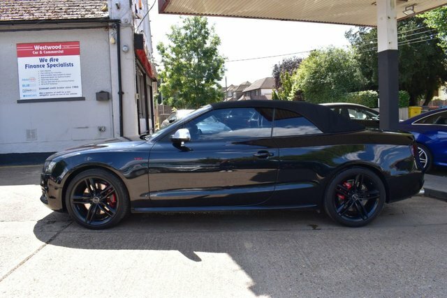 Audi S5 3.0 Tfsi V6 Cabriolet S Tronic Quattro Black #4