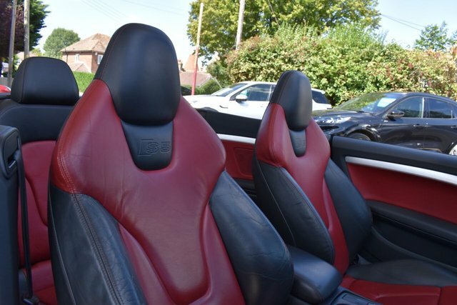 Audi S5 3.0 Tfsi V6 Cabriolet S Tronic Quattro Euro 5 Red #16