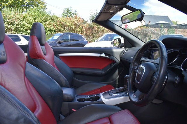 Audi S5 3.0 Tfsi V6 Cabriolet S Tronic Quattro Euro 5 Red #15
