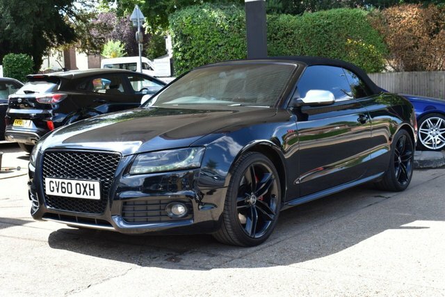 Audi S5 3.0 Tfsi V6 Cabriolet S Tronic Quattro Black #3