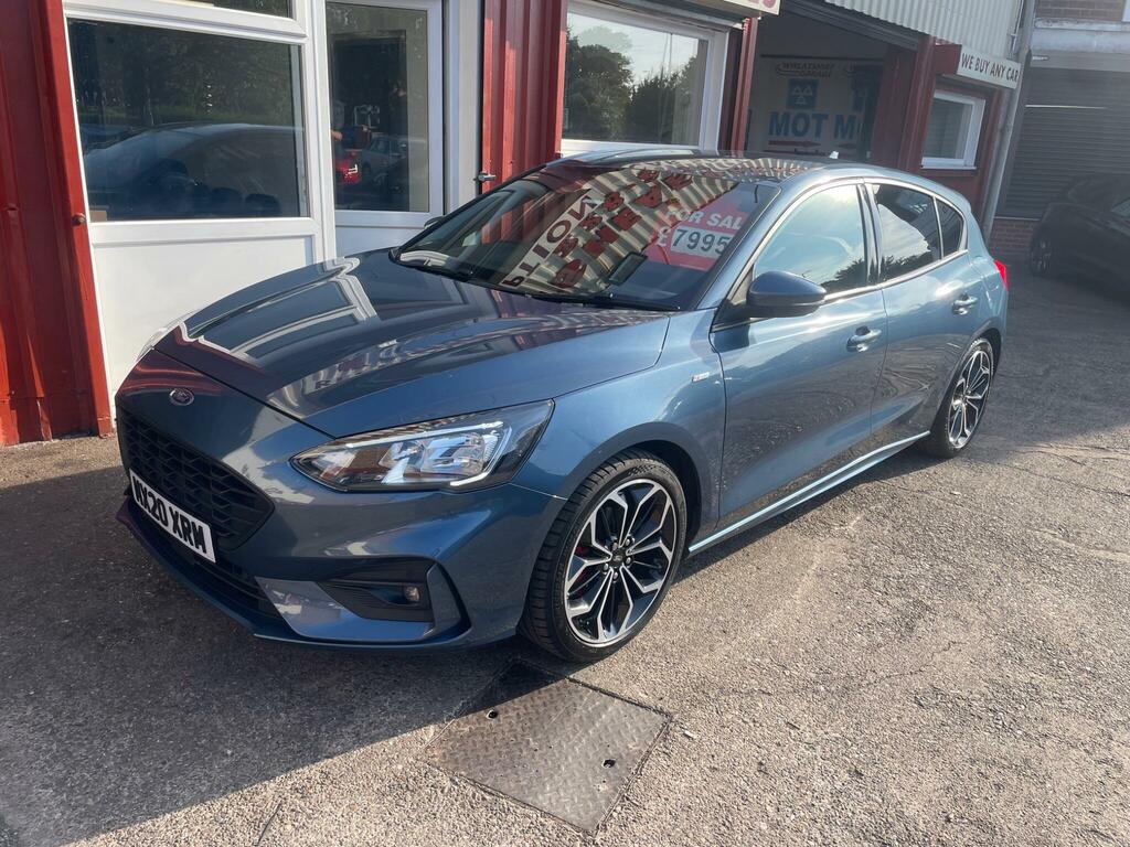 Ford Focus St-line X Blue #2