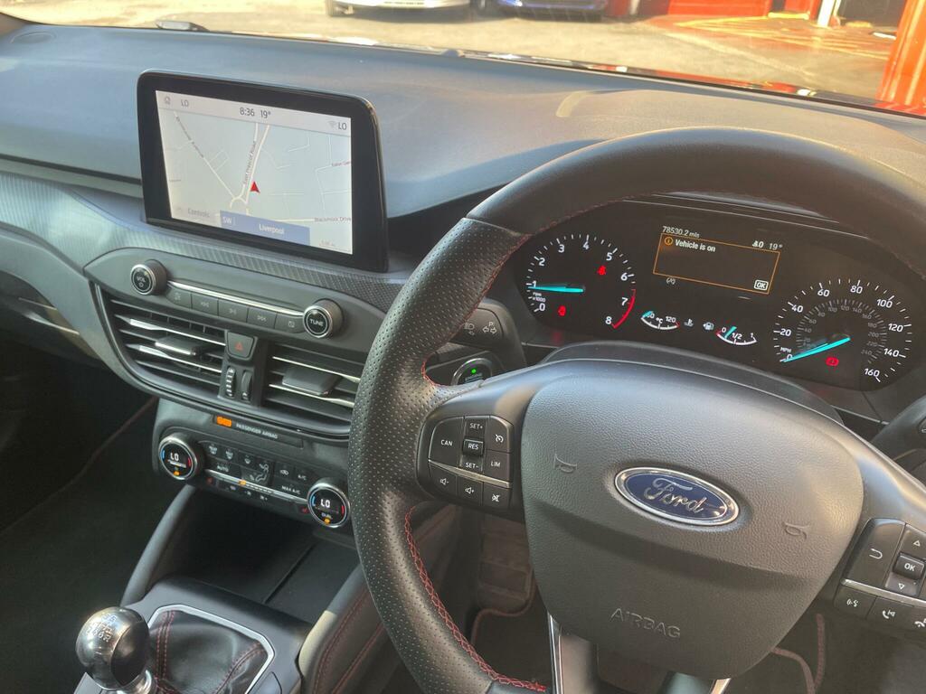Ford Focus St-line X Blue #6