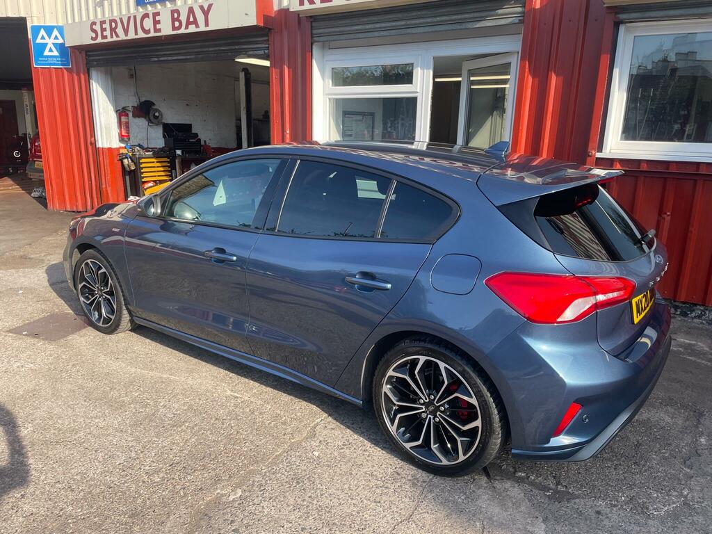 Ford Focus St-line X Blue #3
