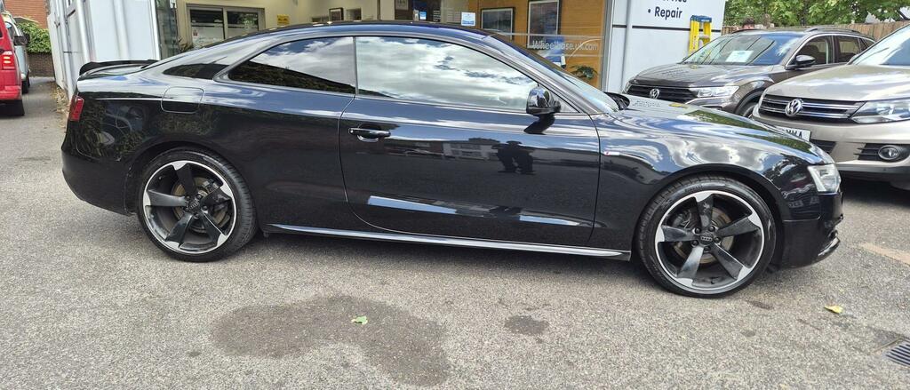 Audi A5 Black Edition Black #4